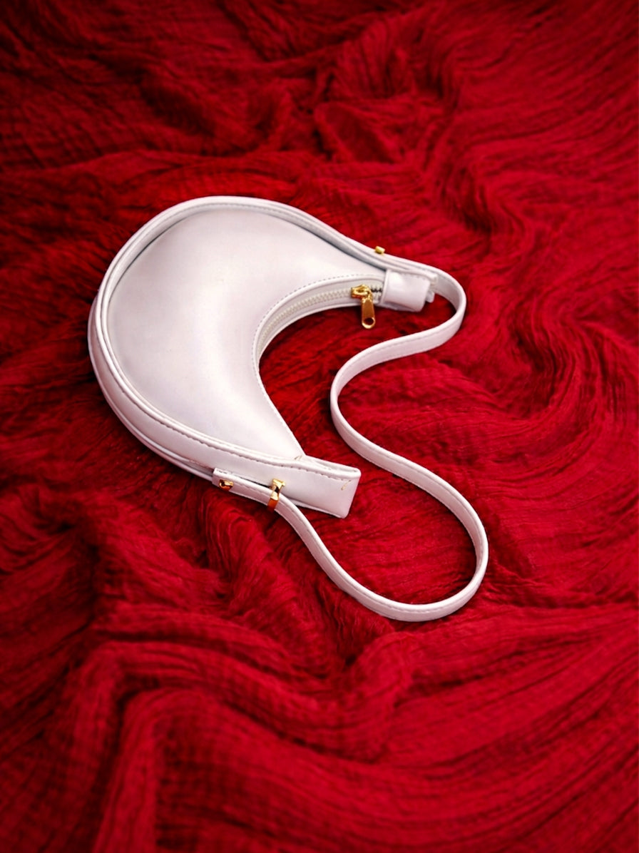 Satchels white moon style Bag