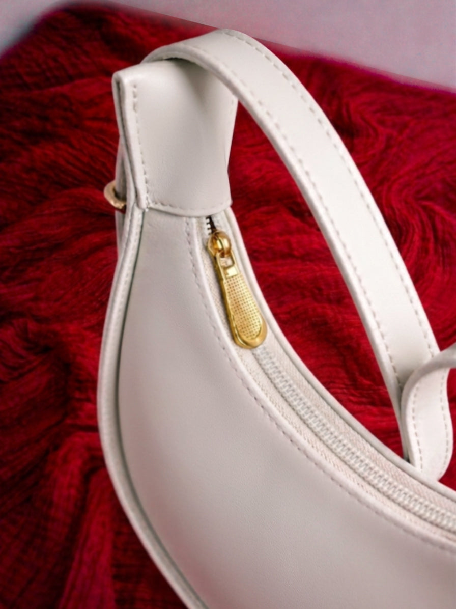 Satchels white moon style Bag