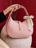 Stylish pink moon bag