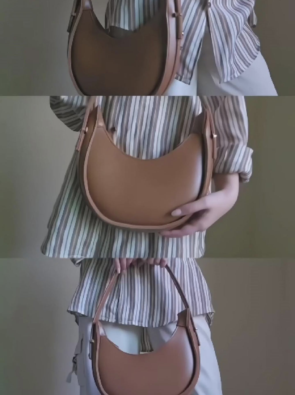 Pinterest-Inspired Moon Style Shoulder Bag